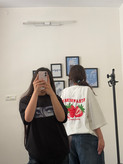 تیشرت سفید توت فرنگی 🙂↔️🩵